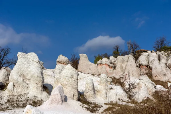 Roca Fenómeno Boda Piedra Situado Cerca Aldea Zimzelen Bulgaria — Foto de Stock