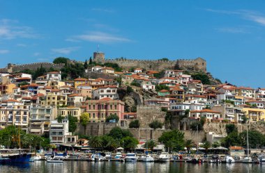 Yunanistan 'ın kuzeyinde yer alan Kavala kasabası