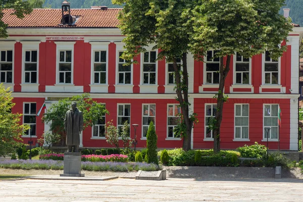 Escola Liuben Karavelov Cidade Koprivshtica Bulgária — Fotografia de Stock