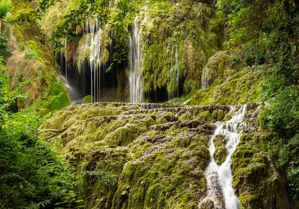 Kruszuna Wodospadami Znajduje Się Bułgarii Najdłużej Kaskady Wodospadów Półwyspie Bałkańskim — Zdjęcie stockowe