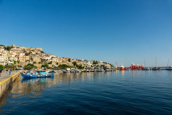 Kavala Város Található Észak Görögországban — Stock Fotó