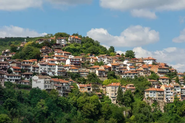 Nézd Vonzó Város Található Veliko Tarnovo Bulgária — Stock Fotó