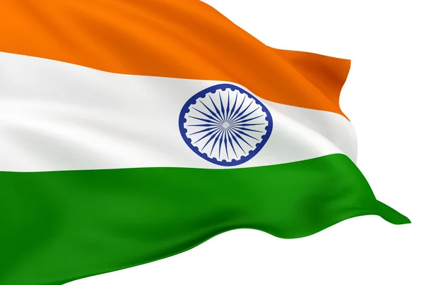 India flag fluttering Stock Photos, Royalty Free India flag fluttering  Images | Depositphotos