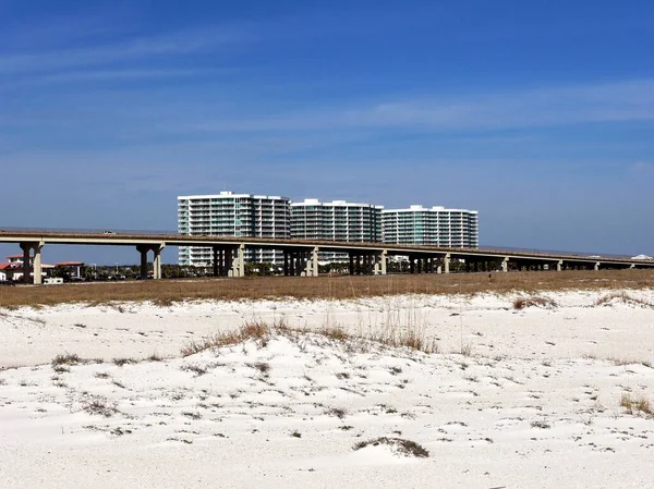 Utsikt Över Lägenheter Orange Beach Alabama Usa — Stockfoto