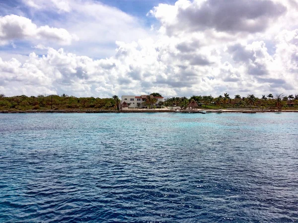 Vista Costera Cozumel México — Foto de Stock