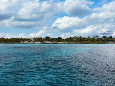Cozumel, Meksika 'nın panoramik manzarası