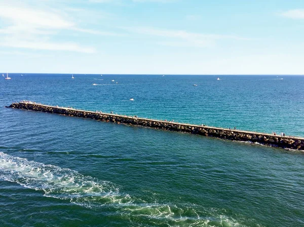 Pohled Port Everglades Fort Lauderdale Florida Usa — Stock fotografie