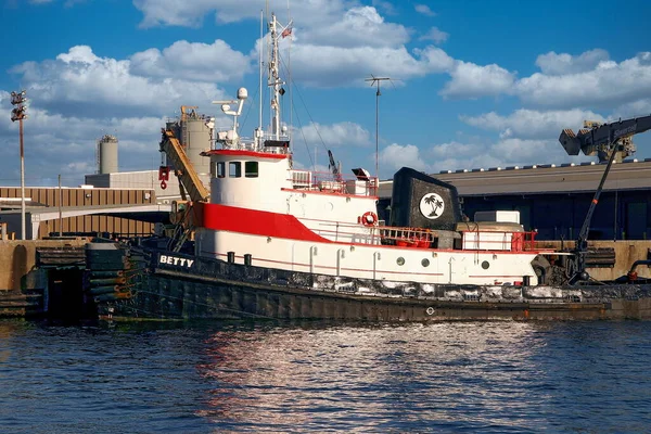 Schlepper Hafen Von Pensacola — Stockfoto