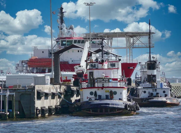 Port Pensacola Shipyard — Stock Photo, Image