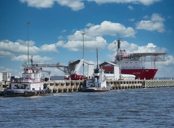 Astillero Port Pensacola —  Fotos de Stock