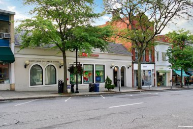 Greenwich Bulvarı 'nda alışveriş bölgesi Greenwich, Connecticut