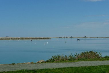 Plymouth, Massachusetts 'teki Plymouth Körfezi manzarası