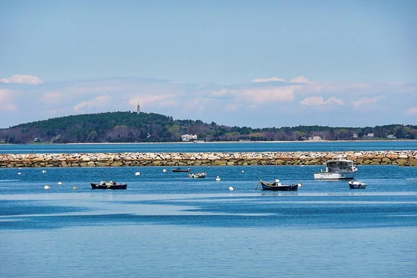View Plymouth Bay Plymouth Massachusetts — Stock fotografie
