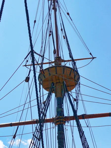 View Mast Mayflower Plymouth Massachusetts — Stock Photo, Image