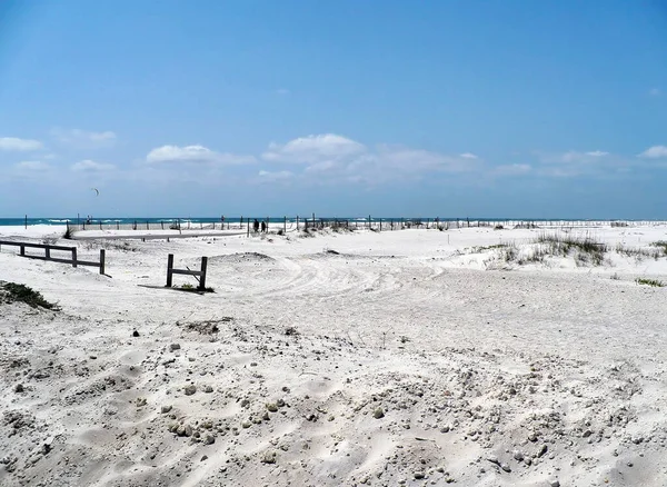 White Sand Dunes Pensacola Beach Florida — Stock Photo, Image