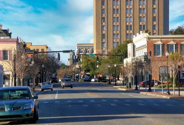 Vista Palafox Street Nel Centro Pensacola Florida — Foto Stock