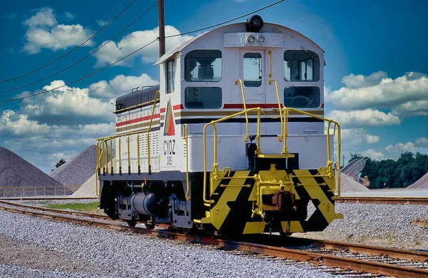 Diesel Locomotive Cydc 305 Pátio Trem Pensacola Csx Pensacola Flórida — Fotografia de Stock