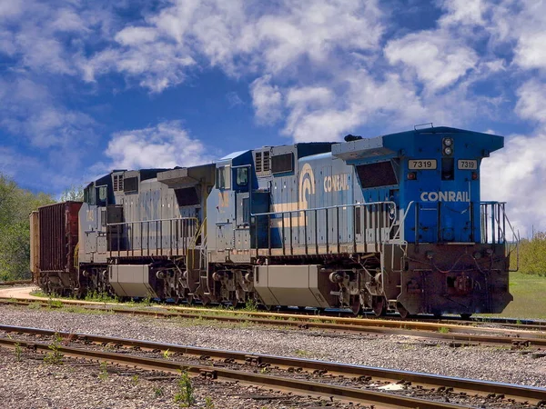 7319 Számú Conrail Floridai Pensacola Csx Pályaudvarán — Stock Fotó
