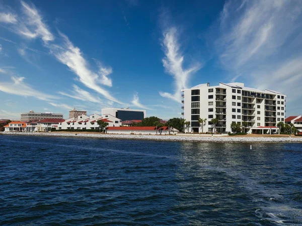 Vista Port Royal Centro Cidade Pensacola Flórida — Fotografia de Stock