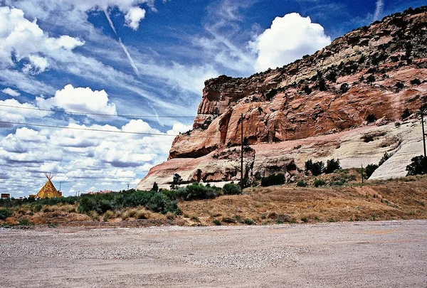 Вид Пейзаж Арізони Долині Монументів Штат Арізона — стокове фото