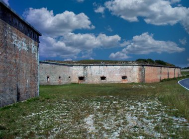 Tarihi Fort Pickens, Körfez Adaları Ulusal Sahil, Florida