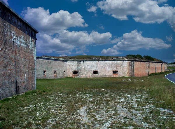 Historic Fort Pickens Gulf Islands National Seashore Florida — 스톡 사진