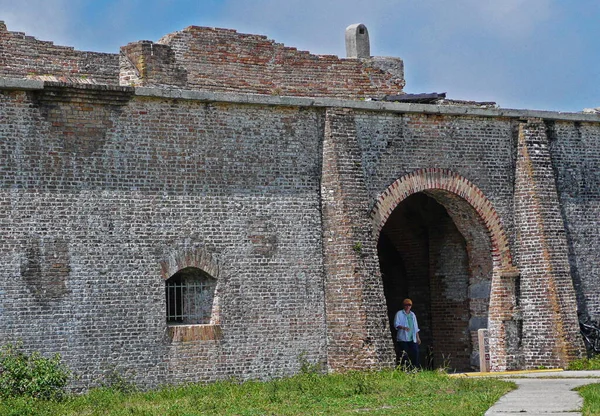 Entrance Fort Pickens Gulf Islands National Seashore Florida — Stock Photo, Image