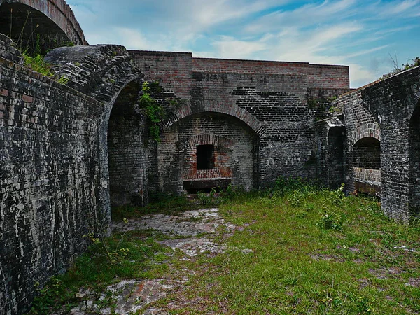 Ruines Fort Pickens Littoral National Des Îles Gulf Floride — Photo