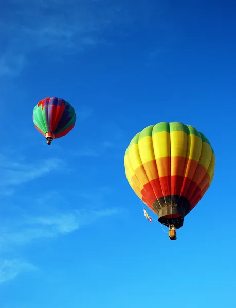 Balloon in the blue sky — Stock Photo, Image