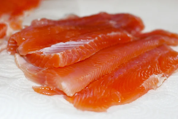 Fillet of rainbow trout — Stock Photo, Image