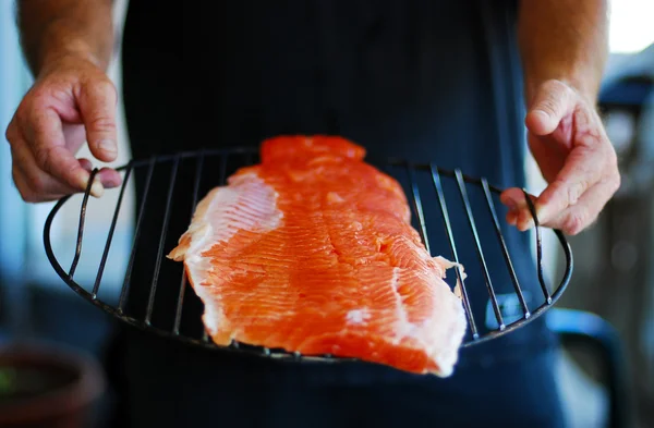 Fillet of rainbow trout — Stock Photo, Image