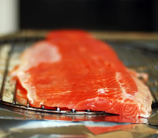 Fillet of rainbow trout — Stock Photo, Image