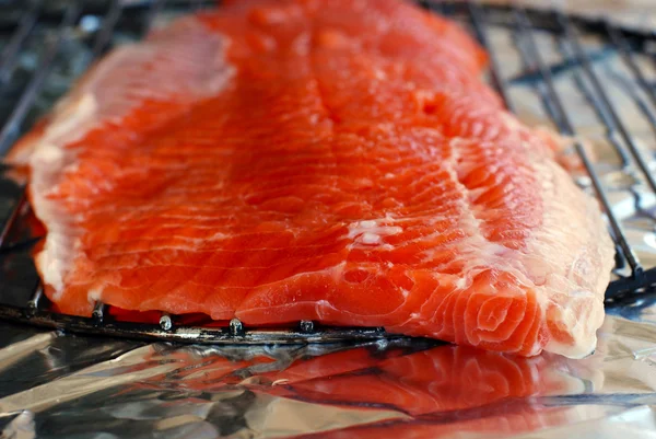 Fillet of rainbow trout — Stock Photo, Image