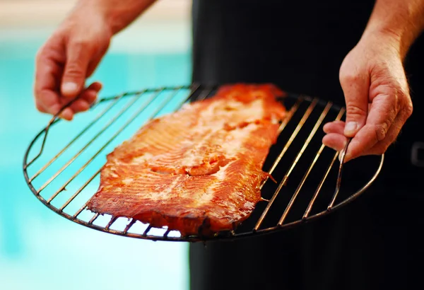 Fillet of rainbow trout — Stock Photo, Image