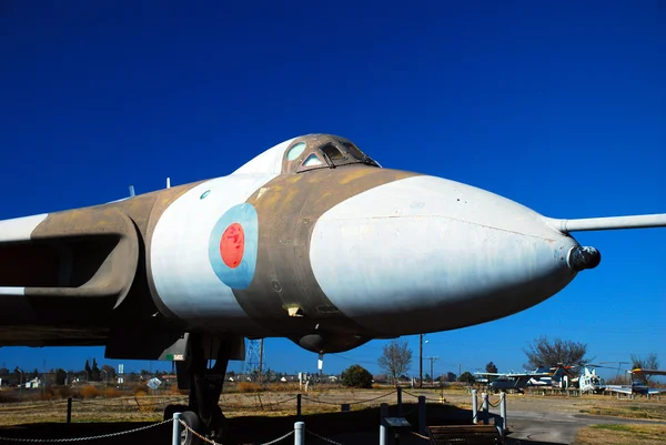 Vieux, avion, aéroport, aérodrome . — Photo