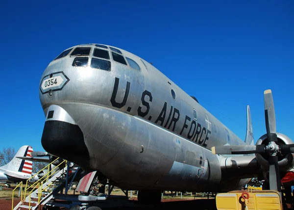 Old, airplane,airport, airfield. — Stock Photo, Image