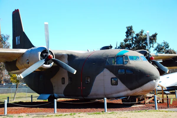 Old, airplane,airport, airfield. — Stock Photo, Image