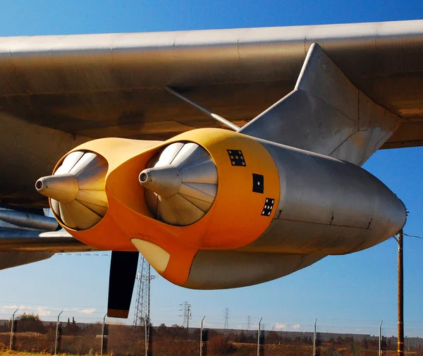 Vieux, avion, aéroport, aérodrome . — Photo