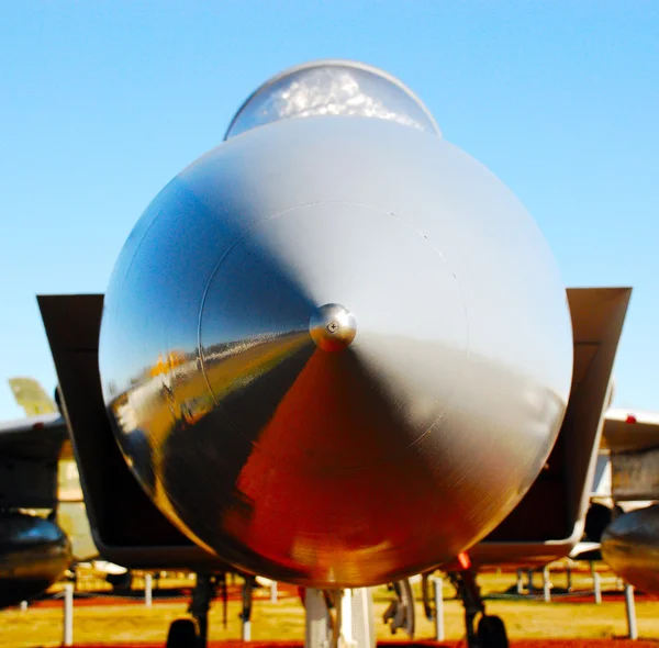 Old, airplane,airport, airfield. — Stock Photo, Image