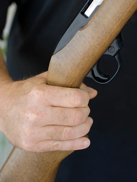 Waffe, Gewehr, Jagd. — Stockfoto