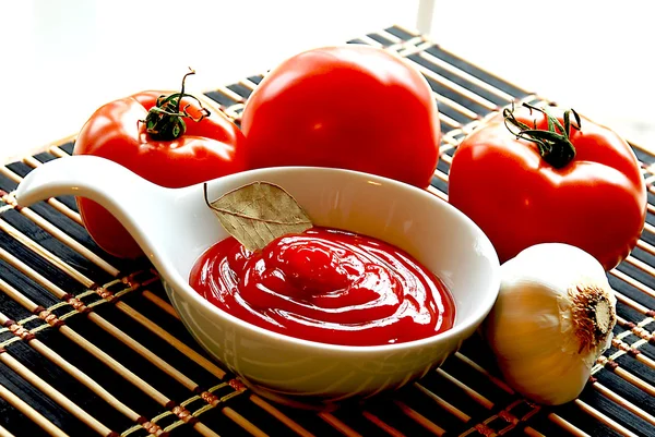 Tomatensaus. — Stockfoto