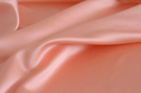 Peach silk background. — Stock Photo, Image