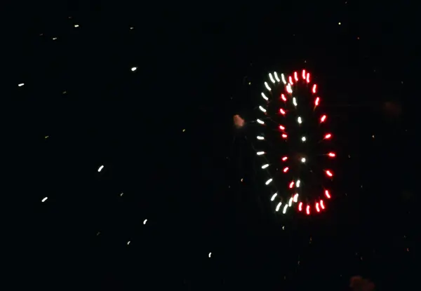 Salute, fireworks. — Stock Photo, Image