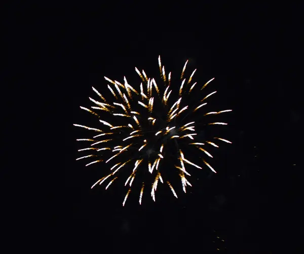 Salute, fireworks. — Stock Photo, Image