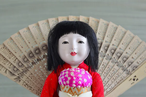 Japanska, geisha.doll. — Stockfoto