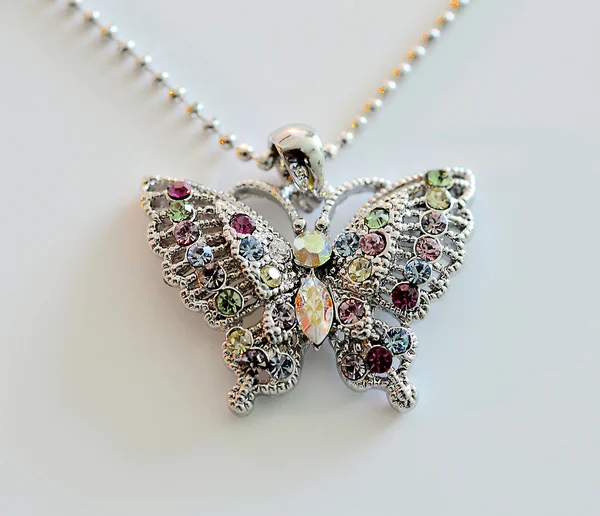 Pendentif papillon bijoux . — Photo