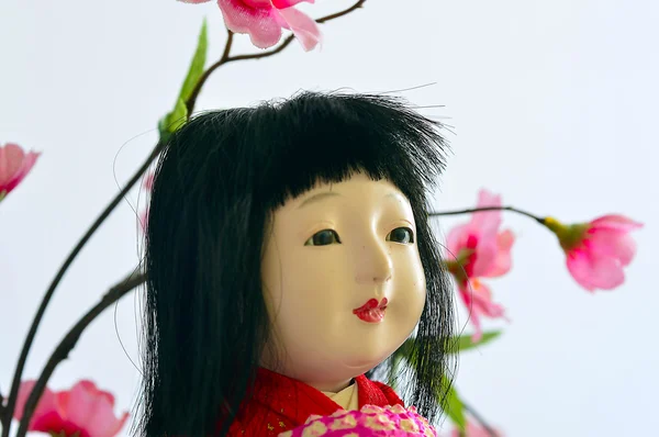 日本人，geisha.doll. — 图库照片