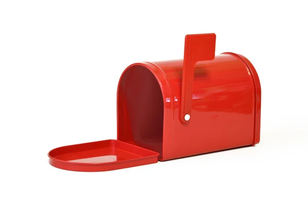 빨간, 메일 상자 — 스톡 사진