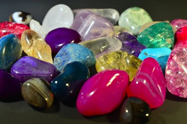 Stones, colored crystals. — Stock Photo, Image