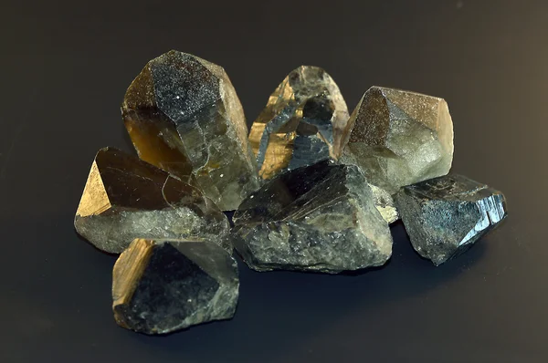 Smoky quartz crystal — Stock Photo, Image